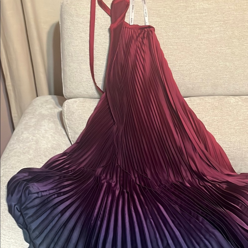 Elegant Ombre Maxi Dress